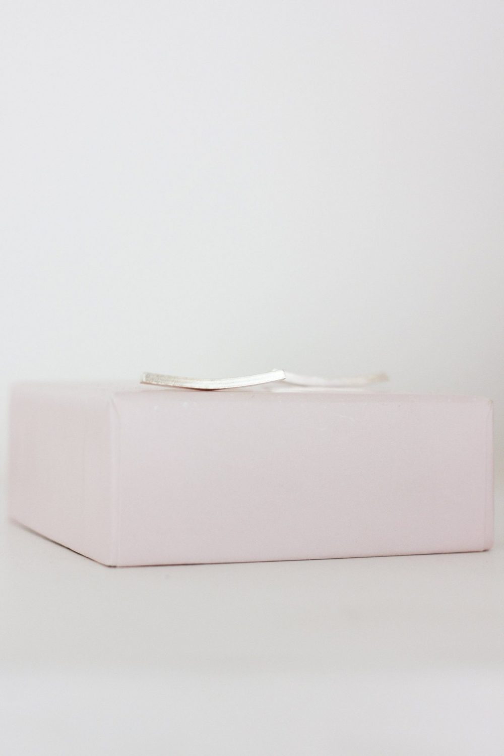 fawn and rose - single bar climber earrings