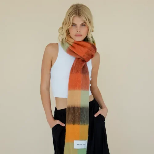 The Reykjavik Scarf - Kyoto Gardens - Artic Fox & Co