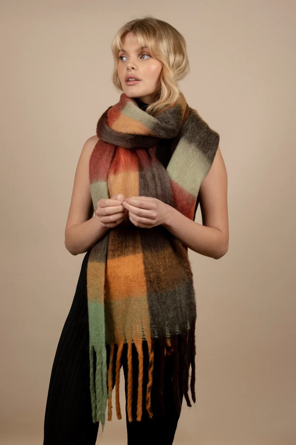 The Reykjavik Scarf - Kyoto Gardens - Artic Fox & Co - Image 2