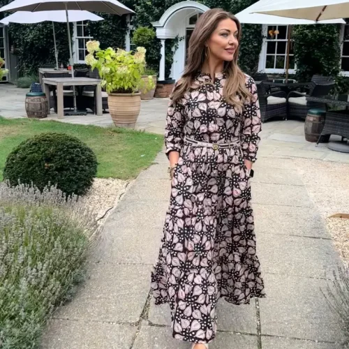 "Hope" Chestnut Dress