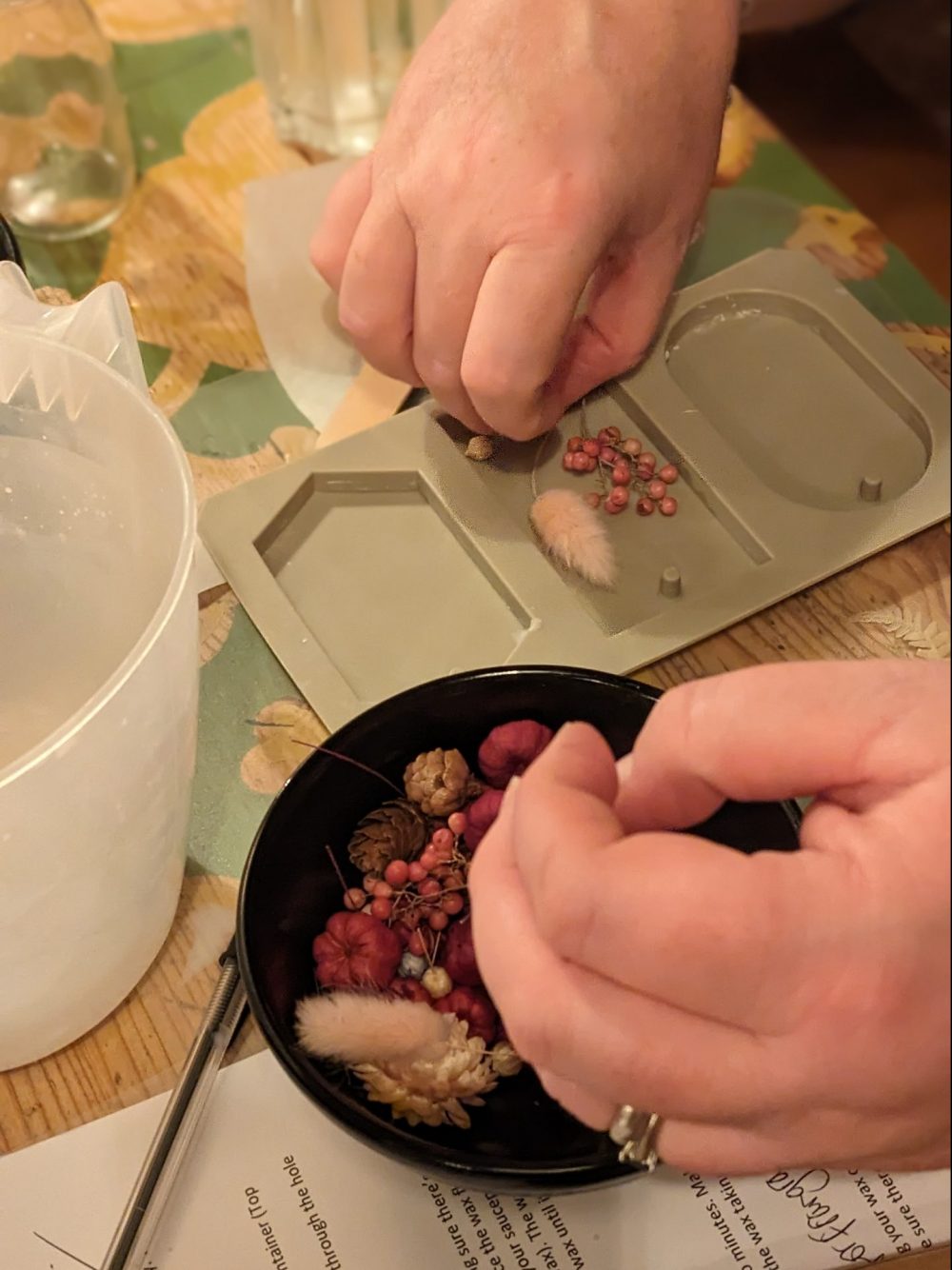 Peace + Fire Candle Making Workshop - Christmas Edition - Image 6