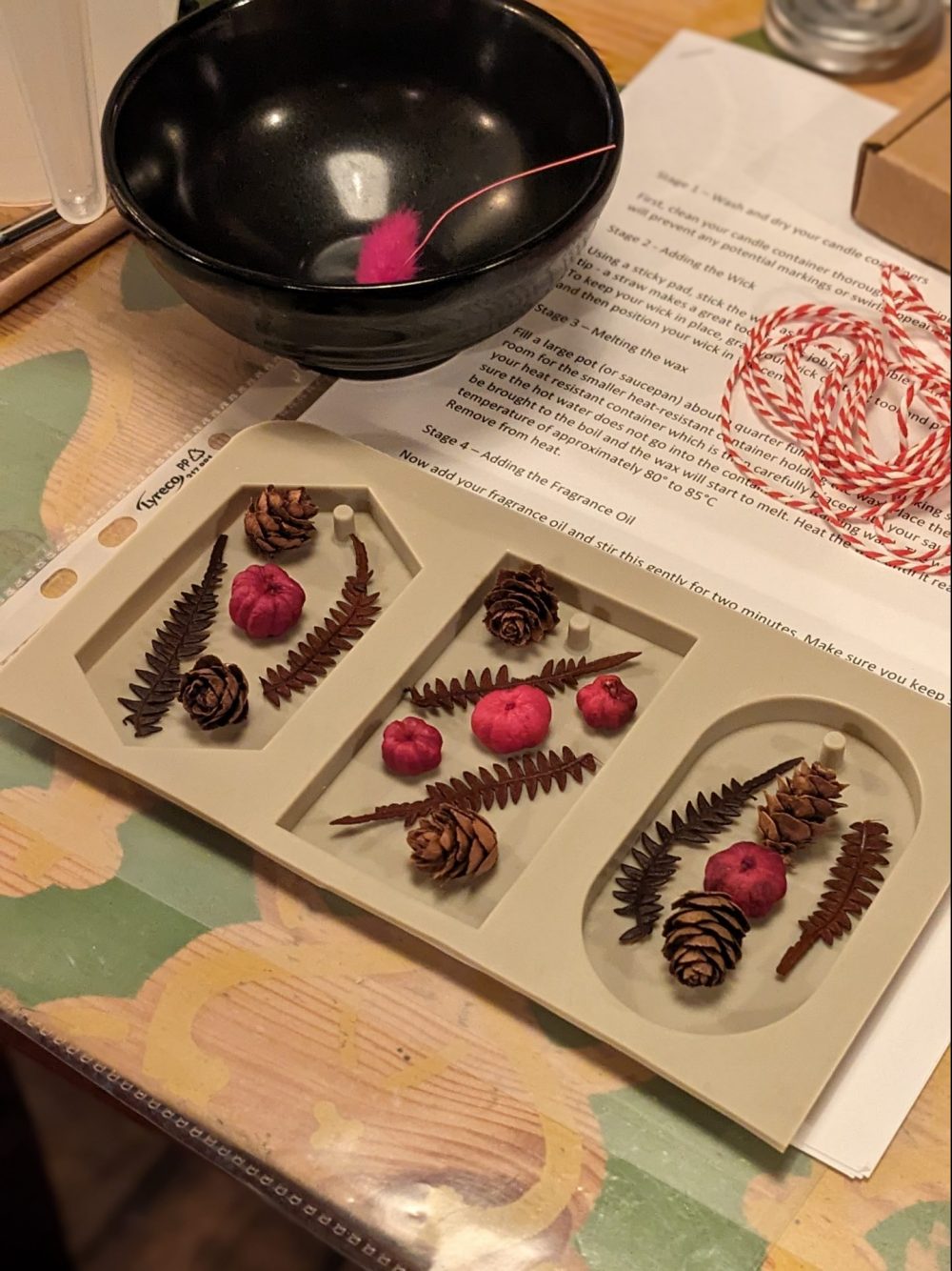 Peace + Fire Candle Making Workshop - Christmas Edition - Image 5