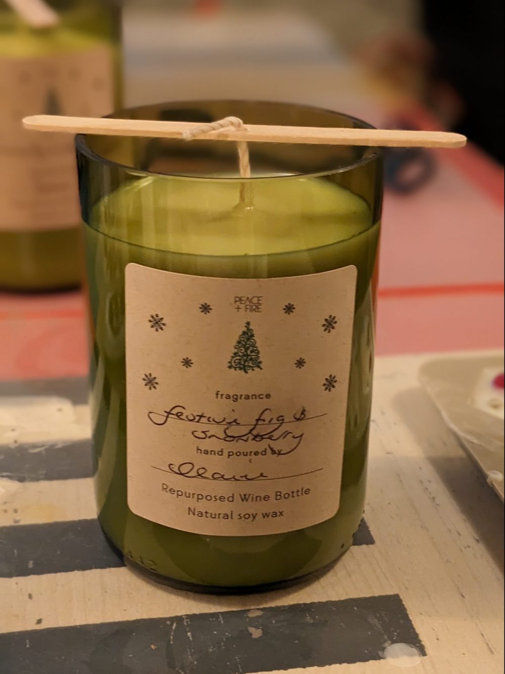 Peace + Fire Candle Making Workshop - Christmas Edition - Image 8