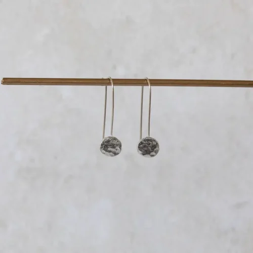 Sterling Silver Nugget Earrings