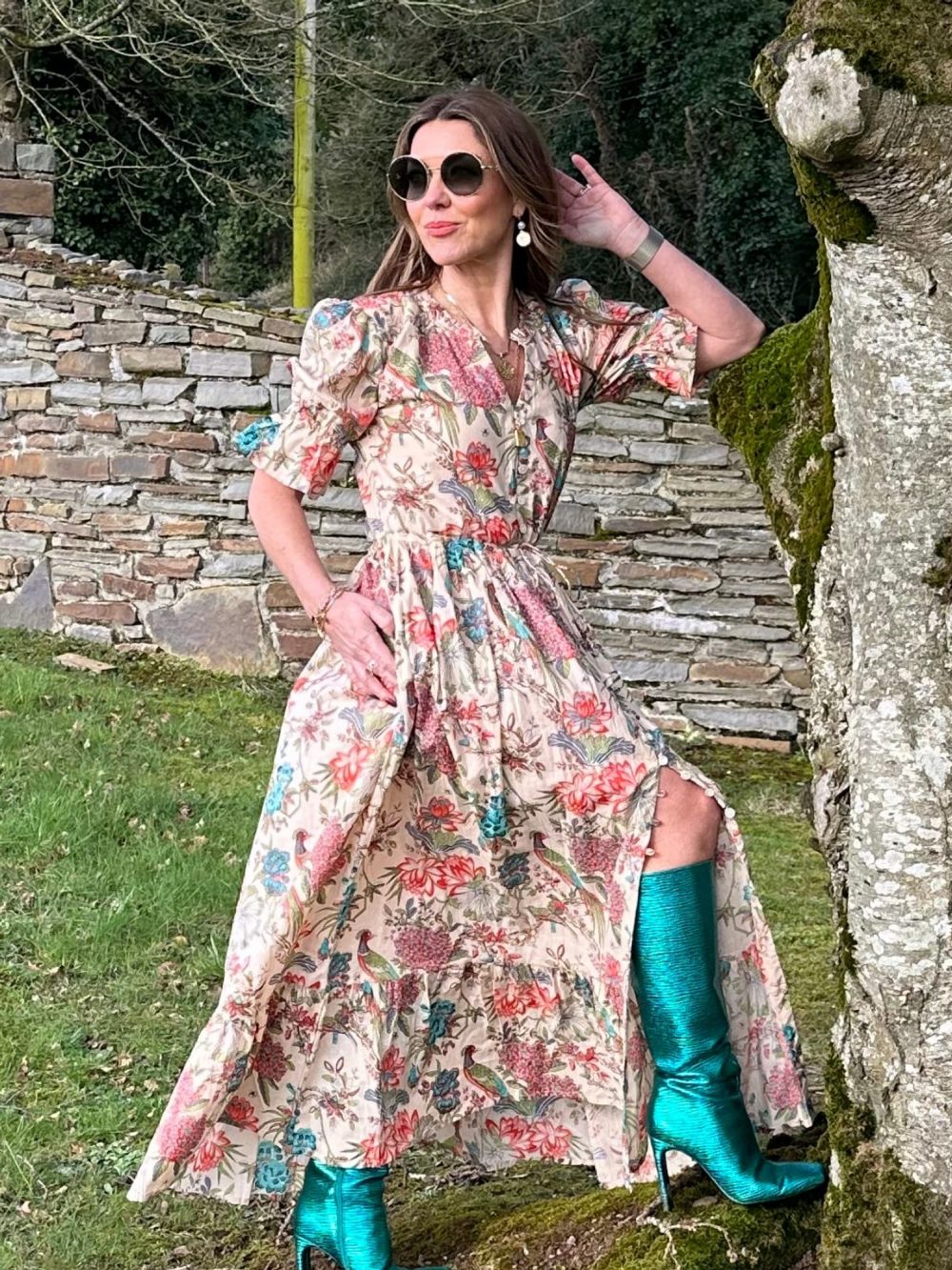 "Cherish" Shirtdress Eden