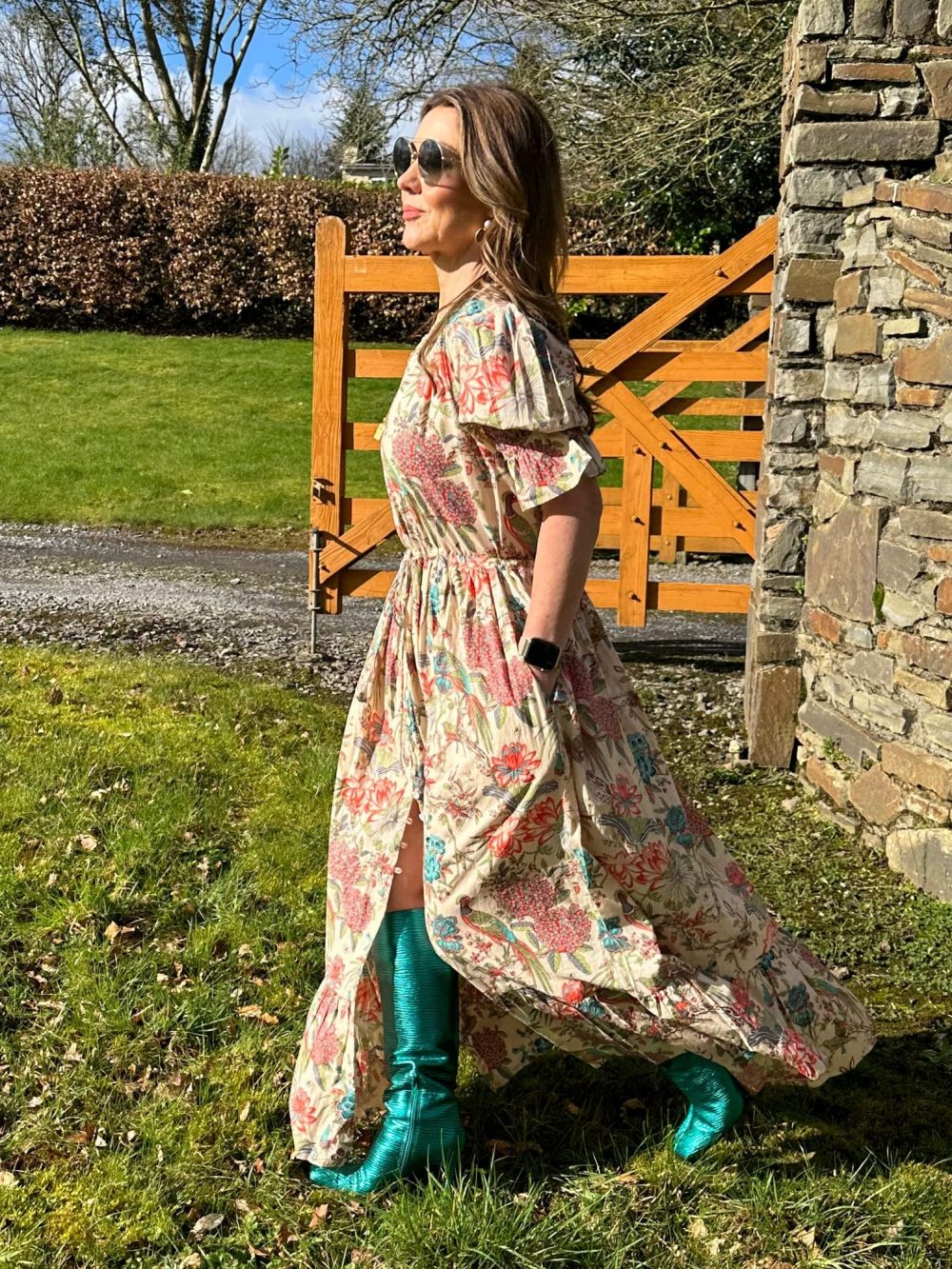 "Cherish" Shirtdress Eden - Image 5
