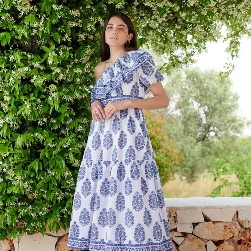 Annie Dress in Indi Lapis - Neve & Noor