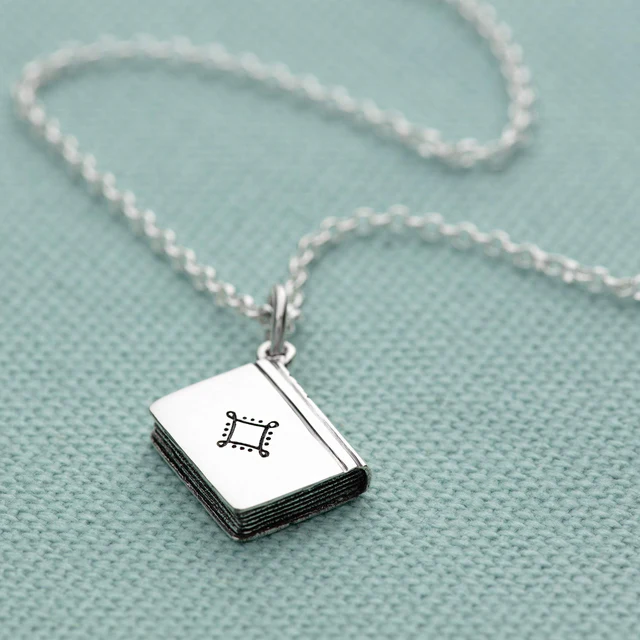 Sterling Silver Story Book Necklace - Image 4