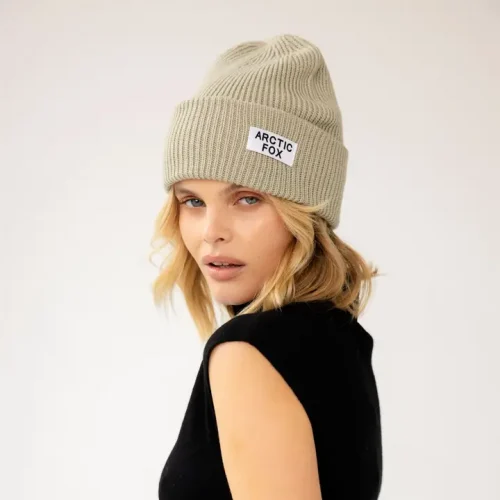 Recycled Bottle Beanie - Artic Grey - Artic Fox & Co